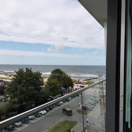 Golden Hour Marine Suite 503 - Sea View At Marine Hotel Апартаменты Колобжег